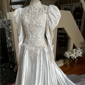 Traditional wedding gown
